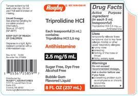 Thuốc Triprolidine - Giảm các chứng dị ứng, sốt mùa hè và cảm lạnh