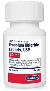 Thuốc Trospium chloride - Kiểm soát việc đi tiểu, giảm thiểu rò rỉ nước tiểu