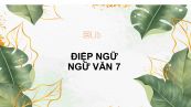 Điệp ngữ Ngữ văn 7