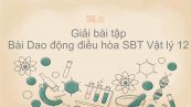 Giải bài tập SBT Vật lý 12 Bài 1: Dao động điều hòa
