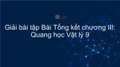Giải bài tập SGK Vật lý 9 Bài 58: Tổng kết chương III : Quang học