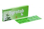 Thuốc Tyrotab - Điều trị viêm họng, viêm amidan