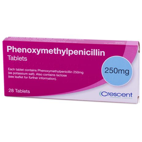 Thuốc Phenoxymethyl penicillin - Điều trị  nhiễm trùng trong miệng và cổ họng