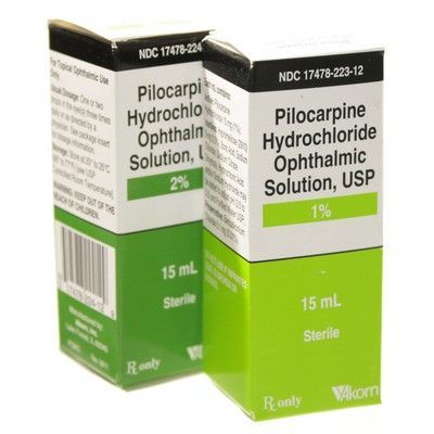 Thuốc Pilocarpine - Điều trị bệnh tăng nhãn áp