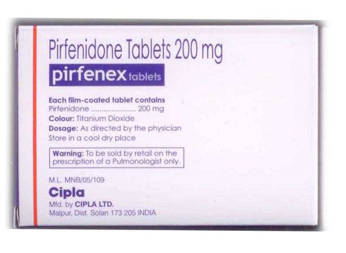 Thuốc Pirfenidone - Điều trị một số dạng bệnh phổi