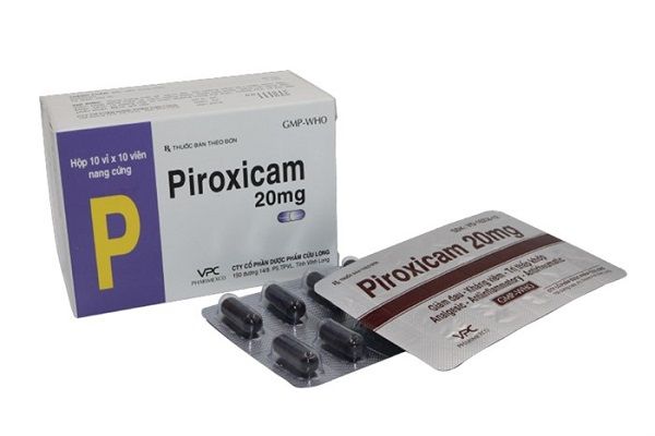 Thuốc Piroxicam - Giảm đau, sưng, cứng khớp