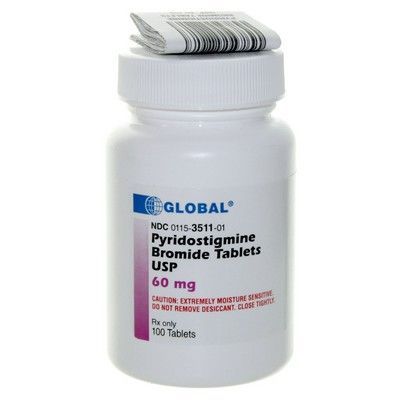 Thuốc Pyridostigmine - Điều trị bệnh nhược cơ