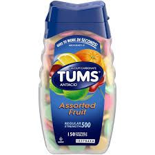 Thuốc Tums® Regular Strength 500 - Giảm chứng ợ nóng, đau dạ dày