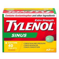 Thuốc Tylenol-Sinus® - Điều trị cảm, các bệnh dị ứng