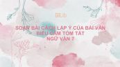 Soạn bài Cách lập ý của bài văn biểu cảm Ngữ văn 7 tóm tắt