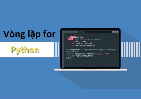 Vòng lặp for trong Python