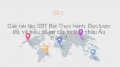 Giải bài tập SBT Địa lí 7 Bài 61: Thực hành: Đọc lược đồ, vẽ biểu đồ cơ cấu kinh tế châu Âu