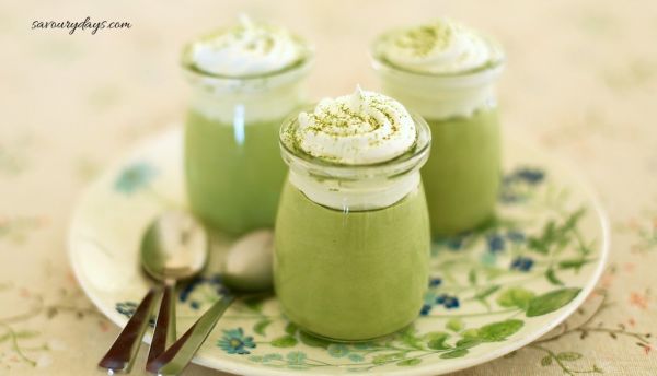 Cách làm kem trứng matcha