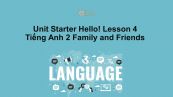 Unit Starter lớp 2: Hello! - Lesson 4
