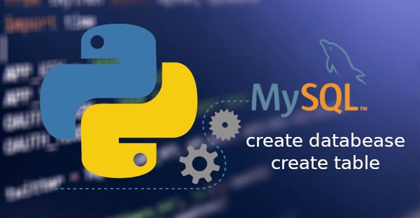Tạo bảng MySQL trong Python