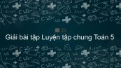 Giải bài tập VBT Toán 5 Bài 72: Luyện tập chung