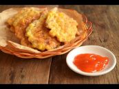 Bánh bắp chiên giòn thơm ngon hấp dẫn tại nhà