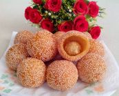 Cách làm bánh rán lúc lắc tròn xinh thơm ngon tại nhà