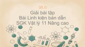 Giải bài tập SGK Vật lý nâng cao Bài 24: Linh kiện bán dẫn