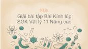 Giải bài tập SGK Vật lý 11 Nâng cao Bài 52: Kính lúp