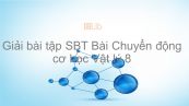 Giải bài tập SBT Vật lý 8 Bài 1: Chuyển động cơ học