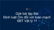 Giải bài tập SBT Vật Lí 11 Bài 9: Định luật Ôm đối với toàn mạch
