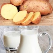 Cách làm mặt na dưỡng da tay với sữa tươi và khoai tây