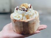 Cách làm kem dừa đơn giản