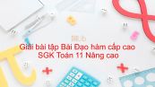 Giải bài tập SGK Đại số 11 Nâng cao Bài 5