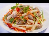 Hướng dẫn cách làm gỏi bao tử cá basa ngon như ngoài hàng