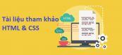 Tài liệu tham khảo HTML & CSS