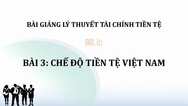 Bài 3: Chế độ tiền tệ Việt Nam