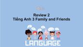 Review 2 Unit 4-6 lớp 3