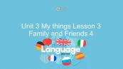 Unit 3 lớp 4: My things - Lesson 3