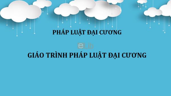 Giáo trình Pháp luật đại cương