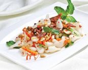 Hướng dẫn bạn cách làm món gỏi dưa kiệu khô bò hấp dẫn ngày tết cho gia đình