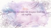 Tóm tắt truyện trung đại Con hổ có nghĩa