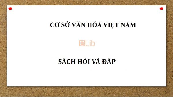 Hỏi và đáp môn Cơ sở văn hóa Việt Nam