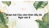 Soạn bài Câu cảm thán Ngữ văn 8 đầy đủ