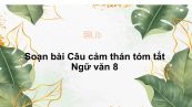 Soạn bài Câu cảm thán Ngữ văn 8 tóm tắt