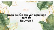 Soạn bài Ôn tập văn nghị luận Ngữ văn 7 tóm tắt