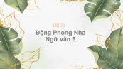 Động Phong Nha Ngữ văn 6