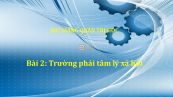 Bài 2: Trường phái tâm lý xã hội