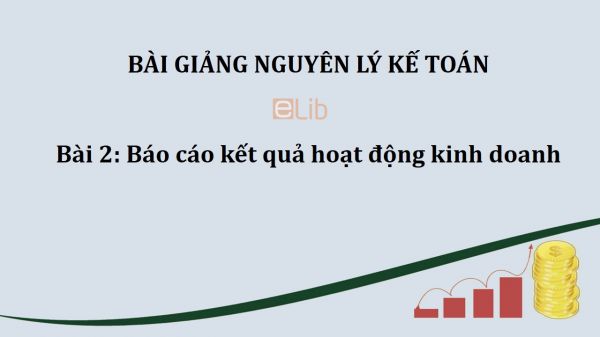 Bài 2: Báo cáo kết quả hoạt động kinh doanh