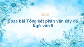 Soạn bài Tổng kết phần văn Ngữ văn 6 đầy đủ