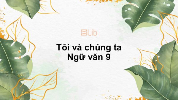 Tôi và chúng ta Ngữ văn 9