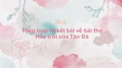 Tổng hợp 10 kết bài về bài thơ Hầu trời của Tản Đà
