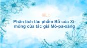 Phân tích tác phẩm Bố của Xi-mông của tác giả Mô-pa-xăng